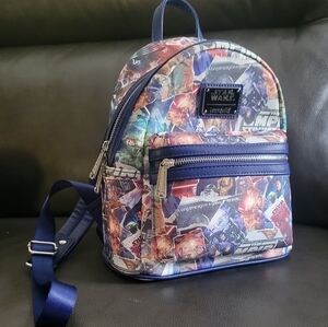 Star Wars Empire Strikes Back Disney Park Loungefly Backpack